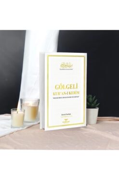 Furkan Neşriyat Gölgeli Kuranı Kerim ve Yazı Mushafı - Hafızlar için Arapça El Yazısı Pratik Kitabı Beyaz