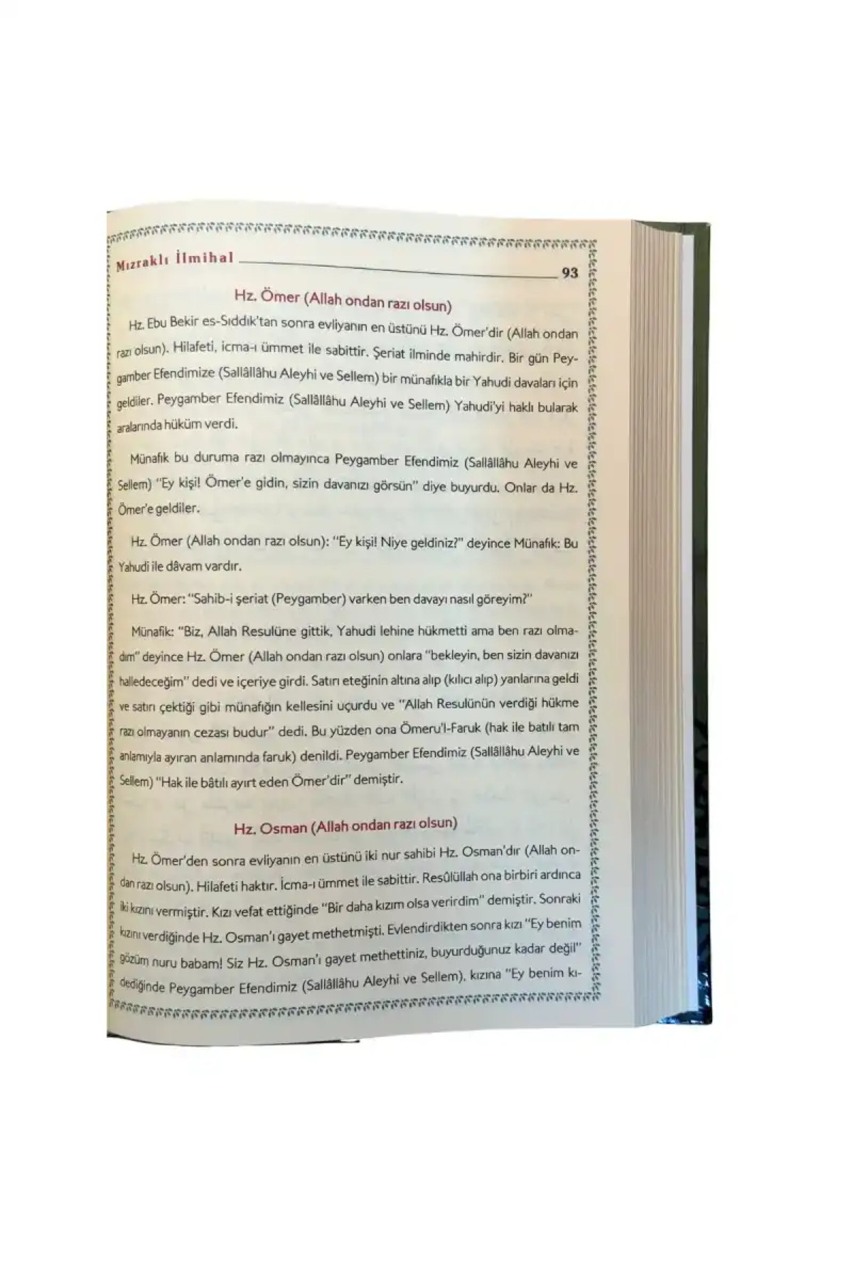 Ahıska Yayınevi Mızraklı İlmihal Tercümesi Fatih Kalender & hediyeli - Görsel 2