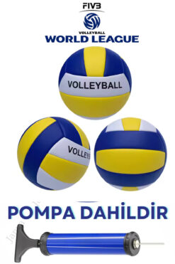 Janva Okulllar İçin Pompalı Voleybol Topu Dikişli Çocuk Genç Ve Yetişkin