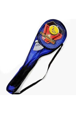 SLİPT Ckspor Mavi Badminton Seti – Taşıma Çantalı 2 Raket 3 Top | Hafif Ve Dayanıklı Spor Seti