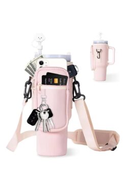 Popidima Quencher Pipetli 1.18 Lt Termos Askılı Neopren Koruma Termos Kılıfı Çanta Ve Omuz Askısı Aksesuar