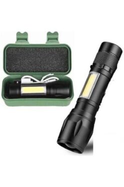 Cata CT-8024 POLİCE CEP LED USB ŞARJLI 3 FONKSİYONLU EL FENERİ