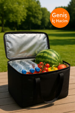 HİG HOME 40 Litre Termos Çanta | Yalıtımlı Plaj, Piknik, Kamp ve Günlük Kullanıma Uygun