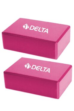 Delta Çiftli Yoga Blok - 2 Adet Yoga Block - Eva Yoga Bloğu Seti