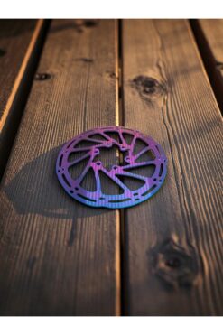 ovela 140mm Elektrikli Scooter ve Bisiklet Uyumlu Fren Diski - Rainbow