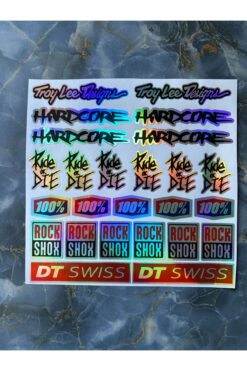 shop MotorsikletBisikletMarkaSticker Seti,ÇıkartmaEtikeT