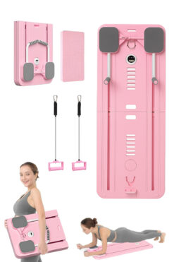 kochler Pilates Aleti – Zamanlayıcılı, Direnç Bantlı Çok Amaçlı Egzersiz Tahtası