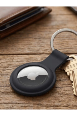 Gözcü Mobil Airtag Uyumlu Anahtarlıklı Koruyucu Silikon Dayanıklı Koruyucu Airtag Kabı Akıllı Takip Cihaz Kılıfı