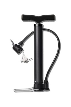 Asroya Bisiklet Pompası Bisiklet El Hava Pompası Lastik Pompa Motosiklet Araba ATV Çift Başlıklı +Top