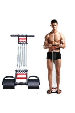 Reidan 5 yaylı Ayak Göğüs el Yayı Egzersiz Çelik Yay Spor Aleti pro 5 Kademe Sertlik Ayarlanabilir
