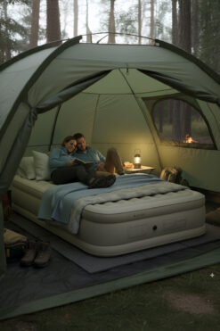 ROBO Kendi kendine şişen otomatik çift kişilik yatak