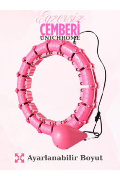 Unichrome Hulahop Egzersiz Çemberi - Egzersiz Halkası - Ağırlıklı - Bel Bölgesi Ayarlanabilir - Hulahop