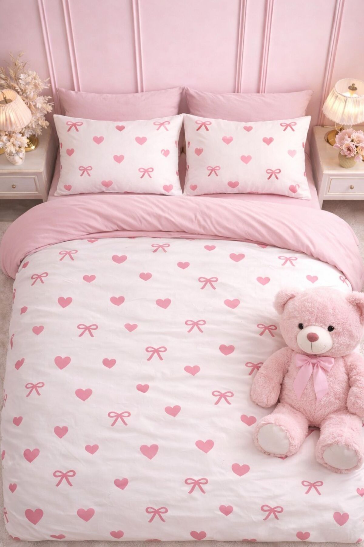 Sheri Home Çift Kişilik Nevresim Takımı (ÇARŞAFSIZ)fiyonkkalpModel