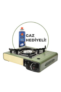 Onetick Fischer Tekli Portatif Çantalı Kamp Ocağı Stop Emniyetli