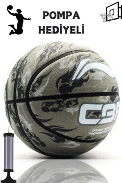 İMVULA Basketbol Topu Linik Model Profesyonel Kalite 5 Numara Pompa Hediyeli