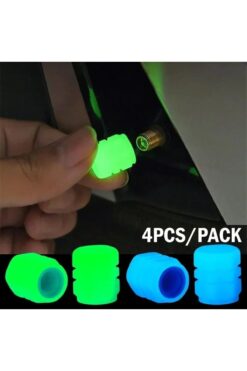 Beauty Box 4 Adet Karanlıkta Parlayan Otomobil Motorsiklet Bisiklet Universal Neon Sibop Seti