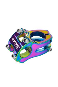 Asroya Wake Alüminyum Rainbow Rengarenk Bisiklet Kısa Gidon Boğazı Yedek Parça 31,8mm