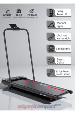 Voit Vfit by Origami Compact Katlanabilir Ev Tipi Koşu & Yürüyüş Bandı 10 Km/h