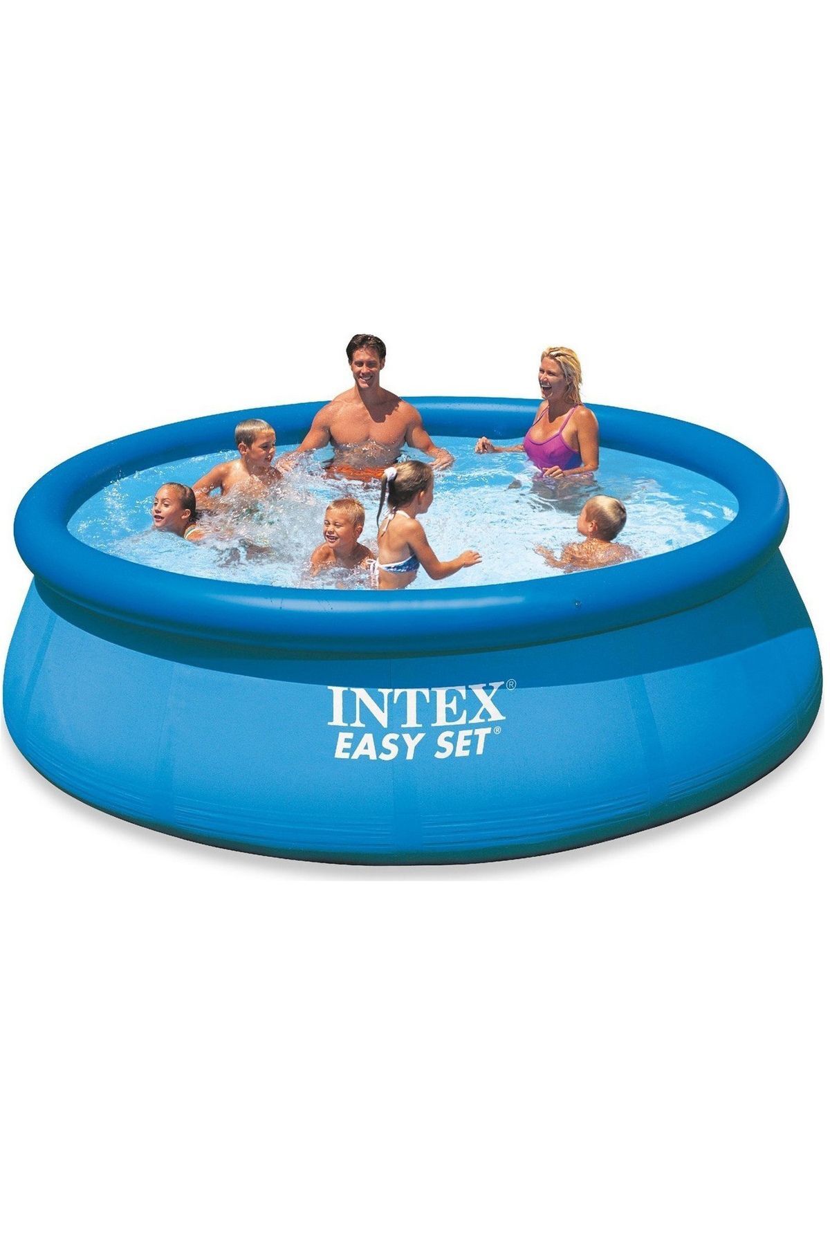 Intex İntex 28130 Easy Kolay Kurulum Şişme Aile Havuzu 366x76cm - Görsel 3