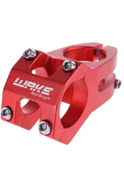 Asroya Wake Alüminyum Kırmızı Bisiklet Kısa Gidon Boğazı 40mm Bisiklet Yedek Parça 31,8mm