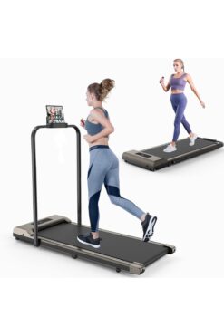 RENPHO RP-630 Dijital Ekran Göstergeli Ultra İnce Taşınabilir Uzaktan Kumandalı Yürüyüş, Koşu Bandı