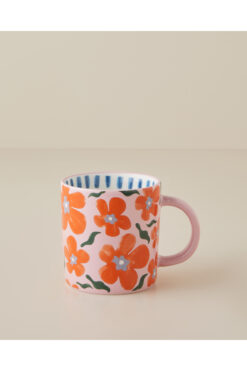 English Home Bright Bliss New Bone China Kupa 370 ml Renkli