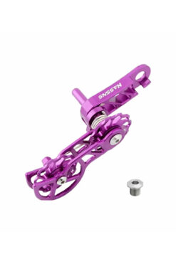 BikeWay HASSNS Bisiklet Tek Hız Dağ Bisikleti Zincir Gergi XC DJ Mor Renk