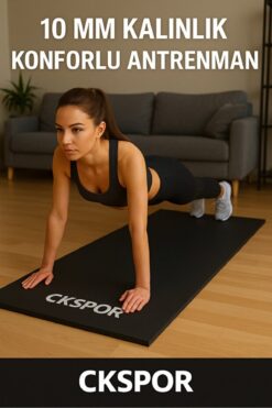 doğanlar marketing 10 Mm Pilates Yoga Minderi Spor Pilates Egzersiz Matı