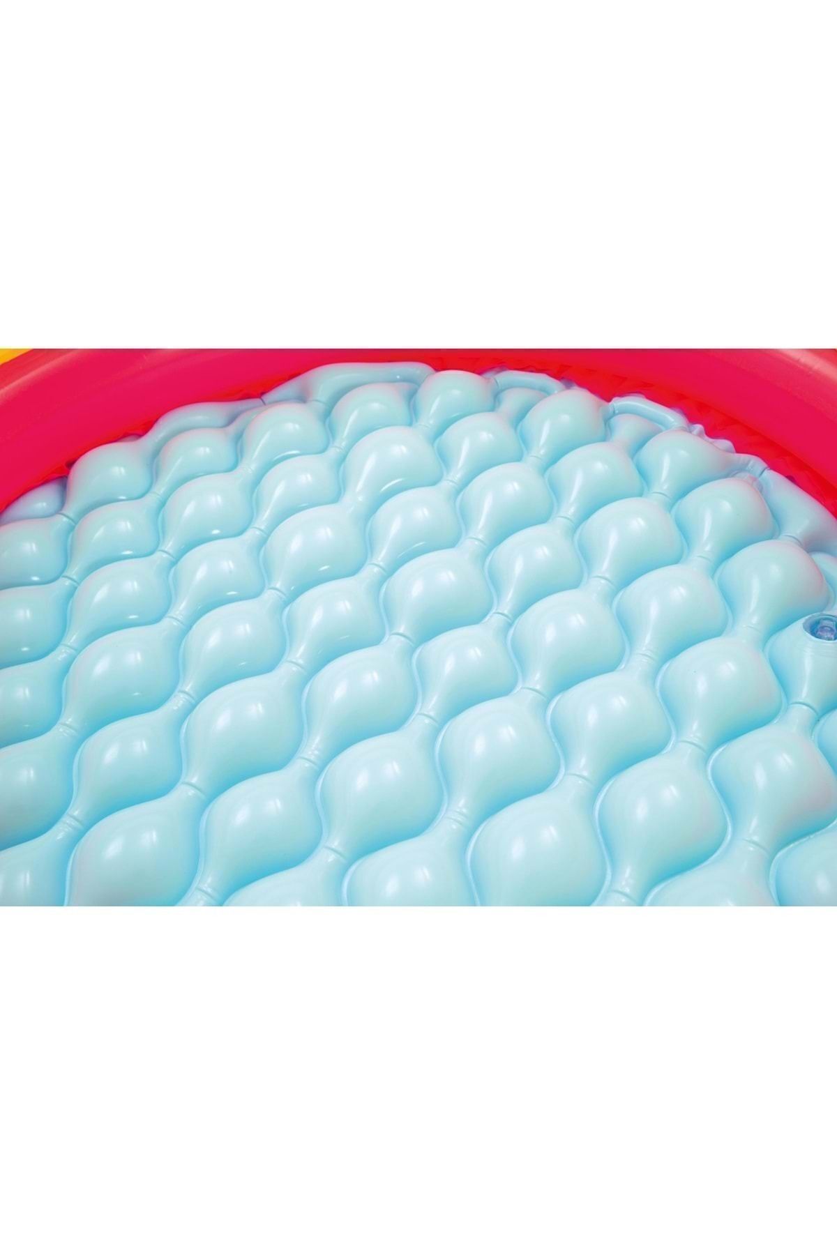 BESTWAY Unisex Bebek Renkli Şişme Zemin Havuzu 70x24cm 51128 - Görsel 3