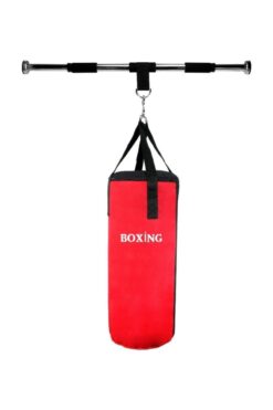 BOXİNG 70x25 Cm Kum Torbası Kapı Barı Hediyeli 70 X 25 Cm 10-15 Kg