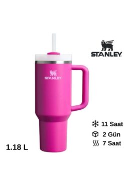 Stanley Quencher H2.O FlowState™ Tumbler Pipetli Termos 1.18L Pipetli Matara FUŞYA