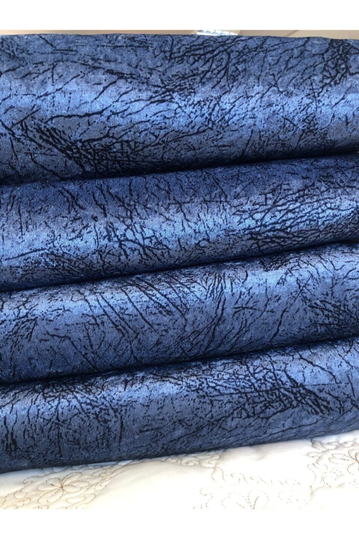 Genel Markalar mavi Süngerli Koltuk Çekyat Örtüsü Damar Desenli Kaymaz Yıkınabılır Örtü