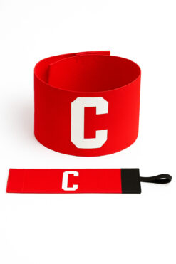 GAZELMANYA Kırmızı Kaptanlık Pazubandı Kaptan Kolluğu Kaptanlık Kaptan Bandı Profesyonel - Kırmızı