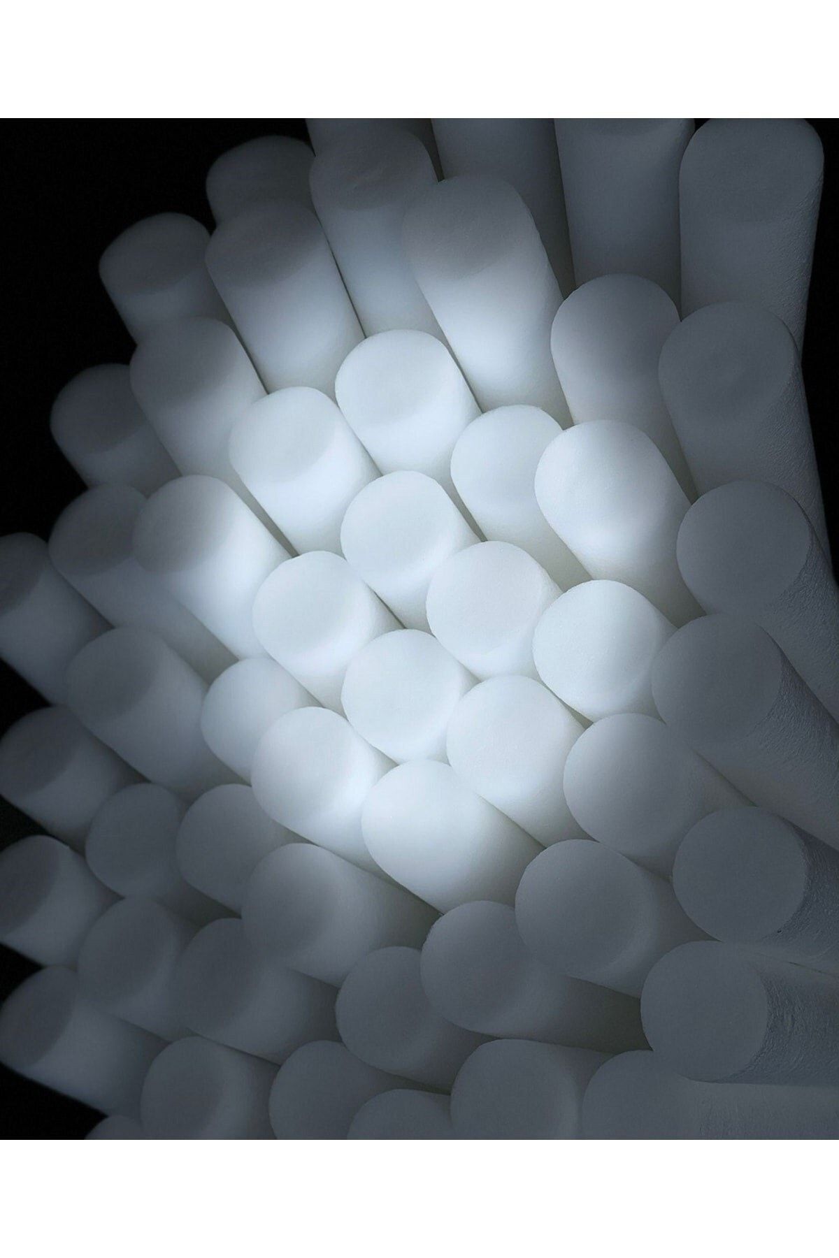 YGTAMBALAJ 10 Adet Beyaz Renk Deniz Ve Havuz Yüzme Makarnası, Köpük Sosis - Görsel 2