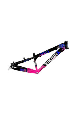 Viking VikingX Tuff X-25 Dirt Jump Aliminyum Kadro Pembe-Siyah
