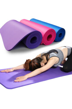 FırsatVar 6 Mm Pilates Yoga Matı 50x140 Cm NBR Fitness Spor Egzersiz Minderi