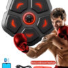 ALFAGİFT Akıllı Boks Eğitim Makinesi Müzikli Bluetooth Spor Aleti Fitness Egzersiz Cihazı