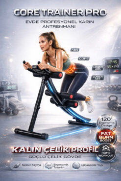 Havana R-MEK1 Lcd Ekranlı Egzersiz Aleti Mekik Fitness Aleti Kondisyon Alman Tasarım Kondisyon Karın Küreği