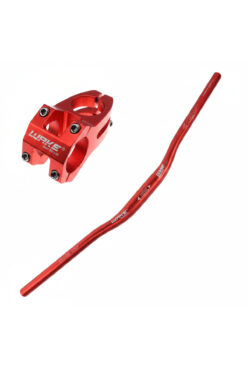 tur bike Kırmızı WAKE Gidon Seti 780 Mm 31.8 Mm