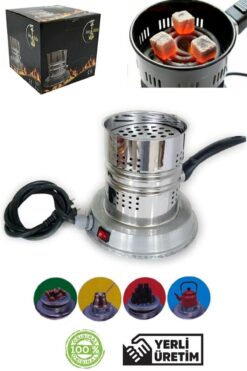 Fırsat Kapıda Nargile Köz Yakma & Kömür Yakma Makinesi+2adet Kömür Hediyeli