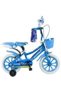 Tunca Police 15 Jant Çocuk Bisikleti 2-3-4-5-6 Yaş Çocuk Bisikleti Mavi