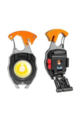 kar-bul Kamp Feneri Çok Fonksiyonlu Fener Anahtarlık Usb Çakmaklı Cam Kırıcı Kemer Kesici Açacak