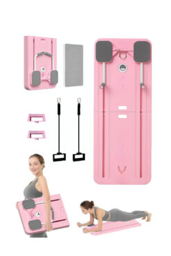 Hubstein Pilates Aleti – Zamanlayıcılı, Direnç Bantlı Çok Amaçlı Egzersiz Tahtası