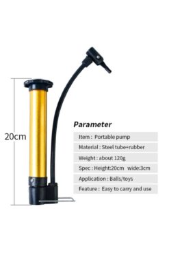 tur bike Bisiklet El Hava Pompası 20 cm