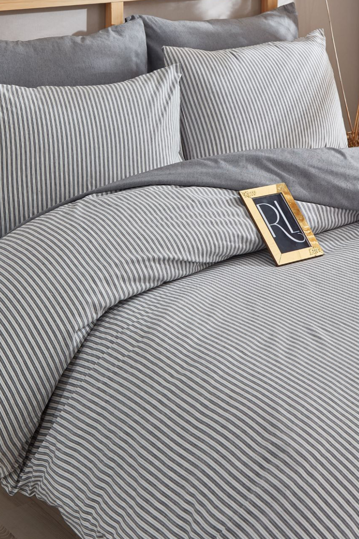 Ricco Lifes Zebra Tek kişilik Pamuklu Çarşaflı Nevresim Takımı - Görsel 2