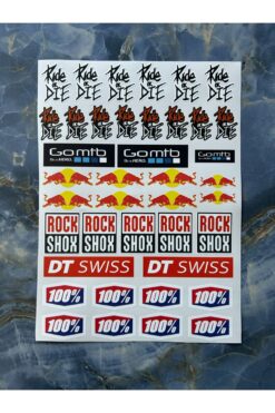 shop Motorsiklet,Bisiklet Marka Sticker Seti