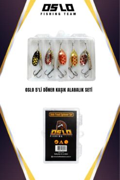 Oslo 5'li Döner Kaşık Alabalık Seti