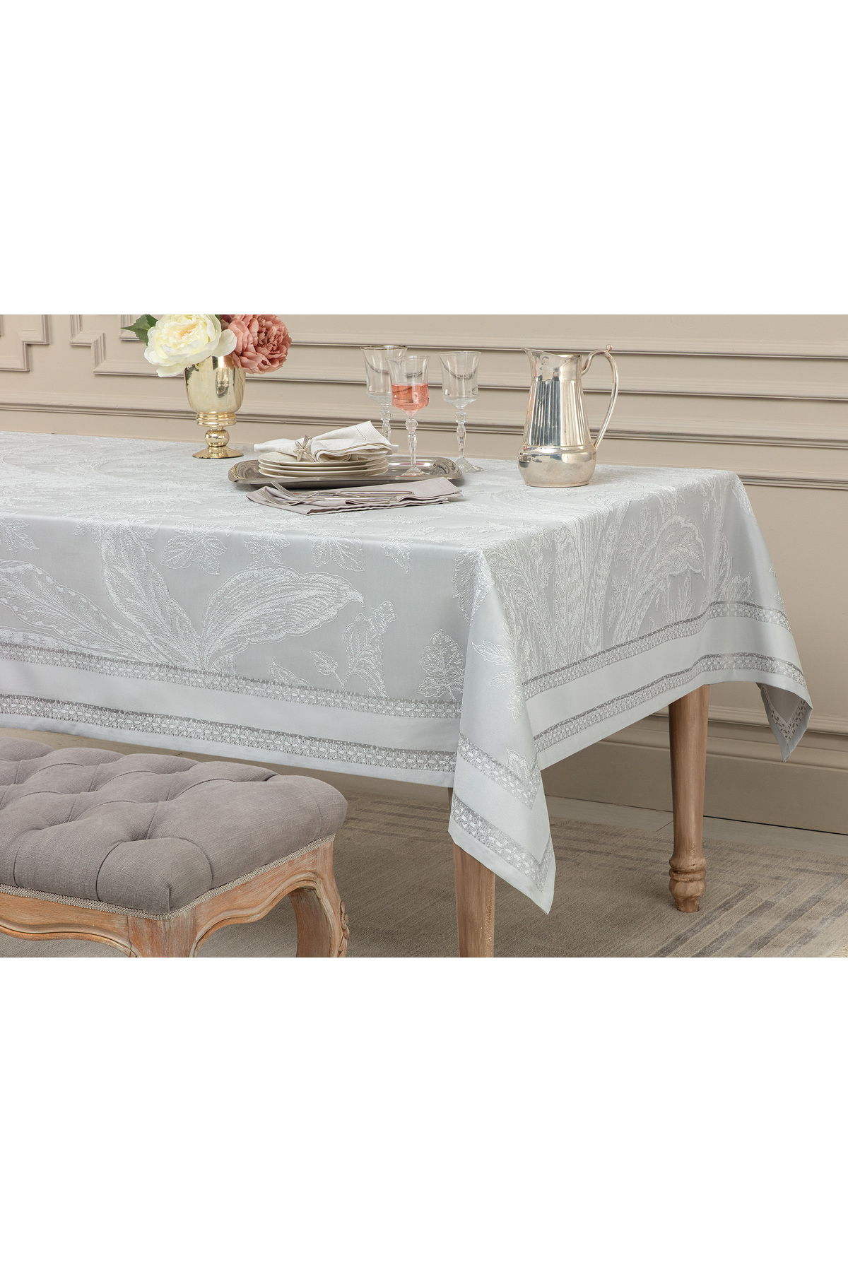 Madame Coco Iva Masa Örtüsü - 160x300 cm