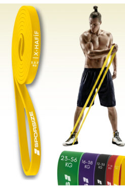 Sporsize 7 KG Direnç Lastiği Kas Geliştirme Fitness Crossfit Pilates Barfiks Bandı