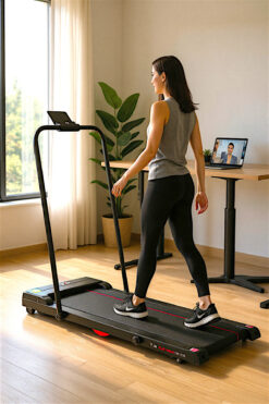 VFİT Voit Garantili Db500 Bluetooth Uygulama Destekli Katlanabilir Uzaktan Kumandalı Sessiz Koşu Bandı